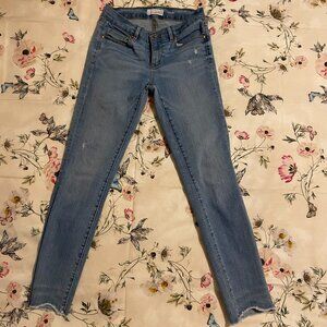 Ann Taylor Loft Modern Skinny Cropped Jeans Size 2